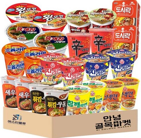 이사 준비 라면 구매 가이드, 총 개수 대비 가격 효율 확인 기준
